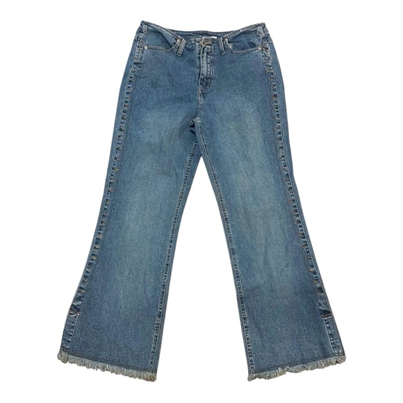 carolina blues Denim - Carolina blues vintage  western flare bootcut cowgirl jeans size 31”
